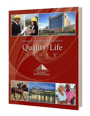 Cover of the Prince Georges County Quality of Life 2018 Edition